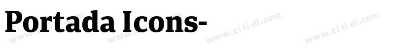 Portada Icons字体转换